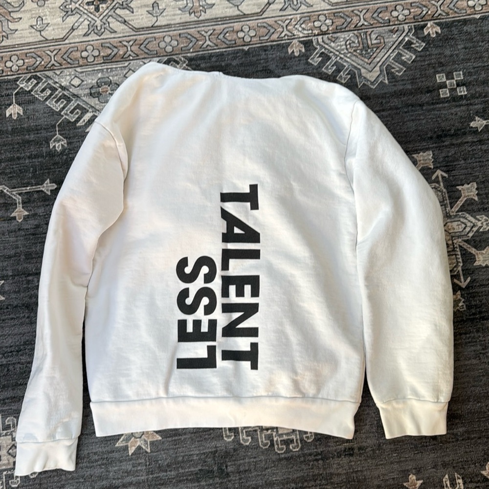 Talentless heavyweight sweatshirt. New condition